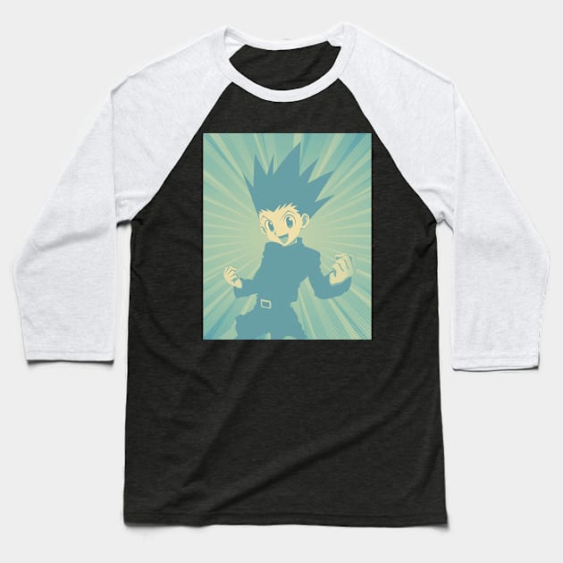 gon Baseball T-Shirt by DinoZard